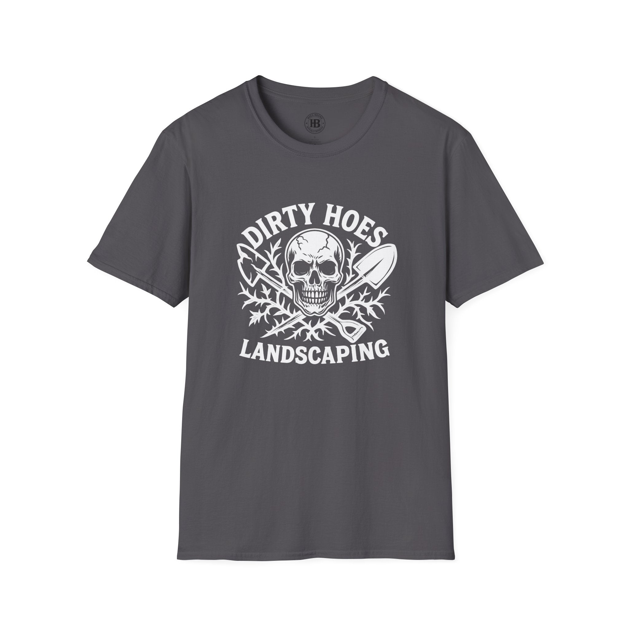 Dirty Hoes Landscaping Tee – Skull – Hoes Clothes