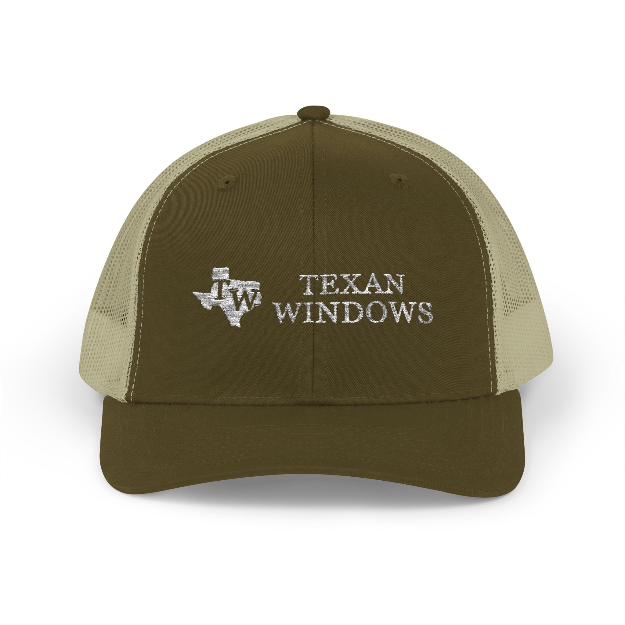 TW Logo Trucker Hat - Adjustable Snapback Mesh Cap