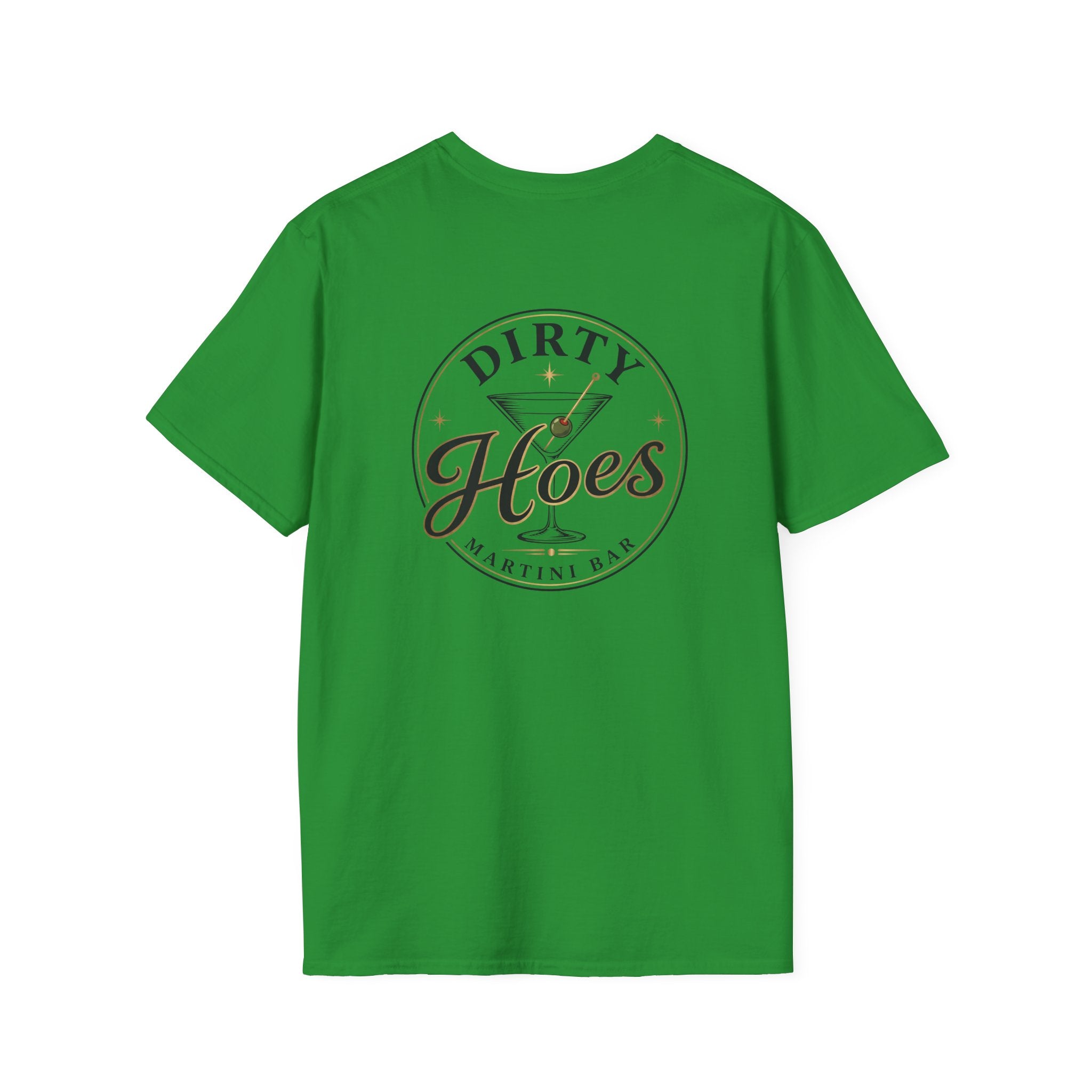 Dirty Hoes Martini Bar Front & Back Tee – Hoes Clothes