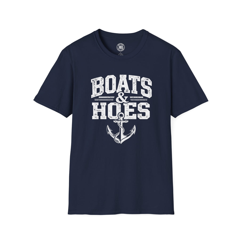 Boats & Hoes Anchor Tee