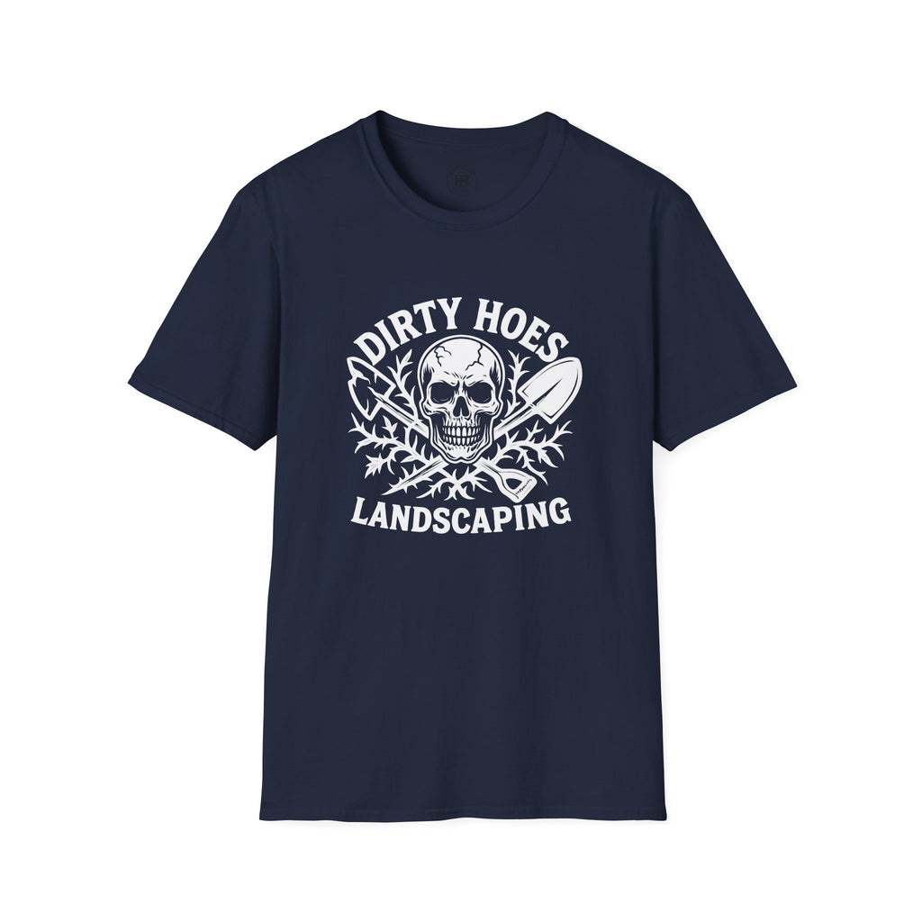 Dirty Hoes Landscaping Skull Tee