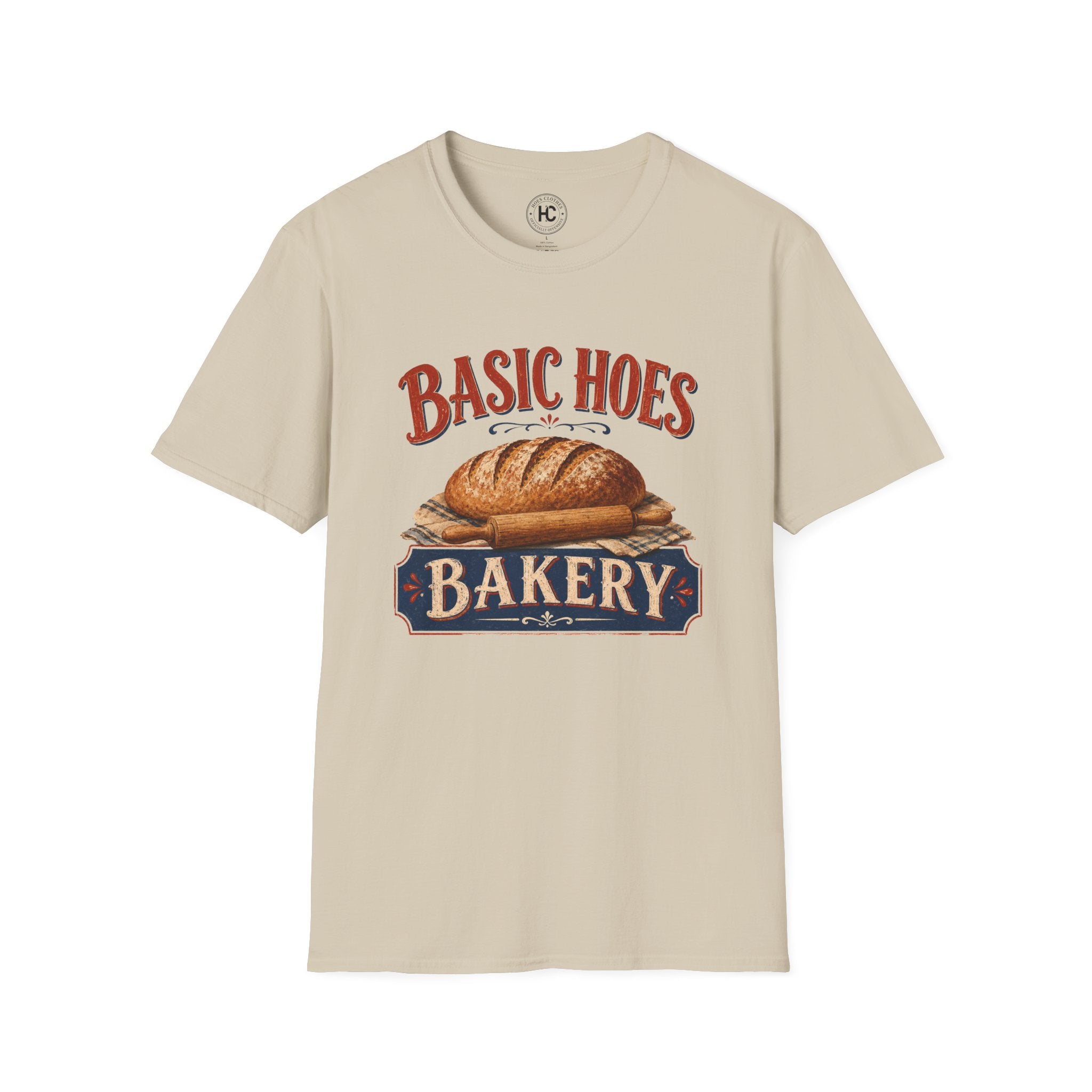 Basic Hoes Bakery Front Only Tee – Hoes Clothes