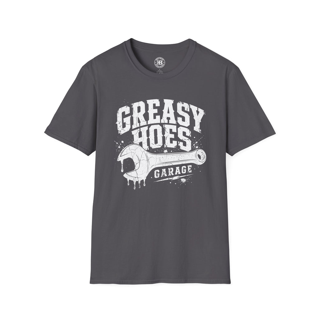 Greasy Hoes Garage Tee – Hoes Clothes