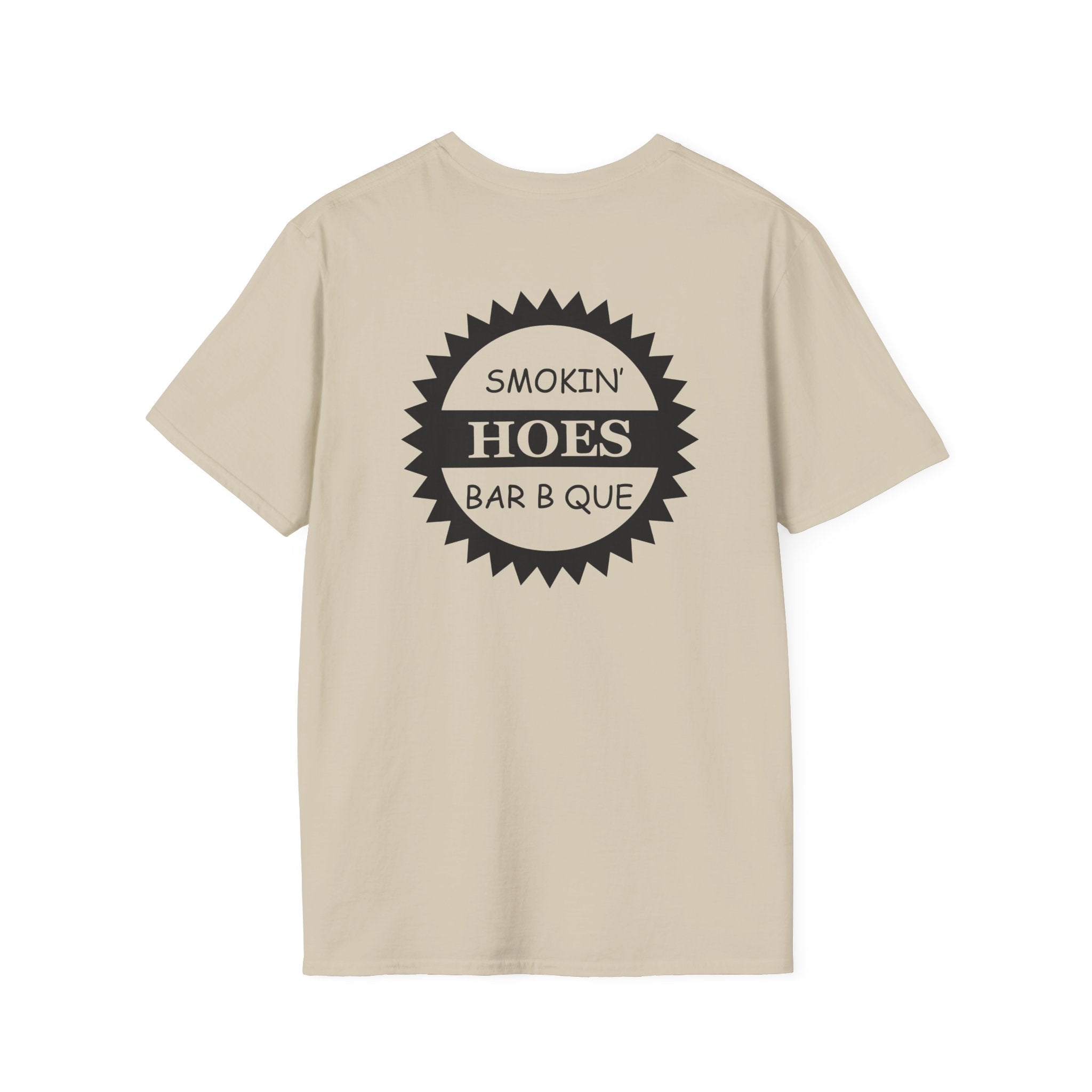 Smokin' Hoes Bar-B-Que Front & Back Tee – The Original – Hoes Clothes