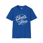 Boats and Hoes Retro Tee