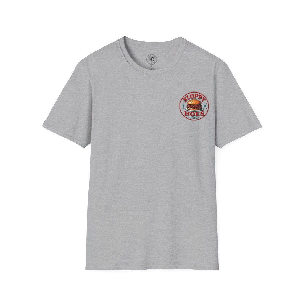 Sloppy Hoes Diner Full Color Front & Back Tee – Hoes Clothes