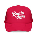 Boats and Hoes Foam Trucker Hat