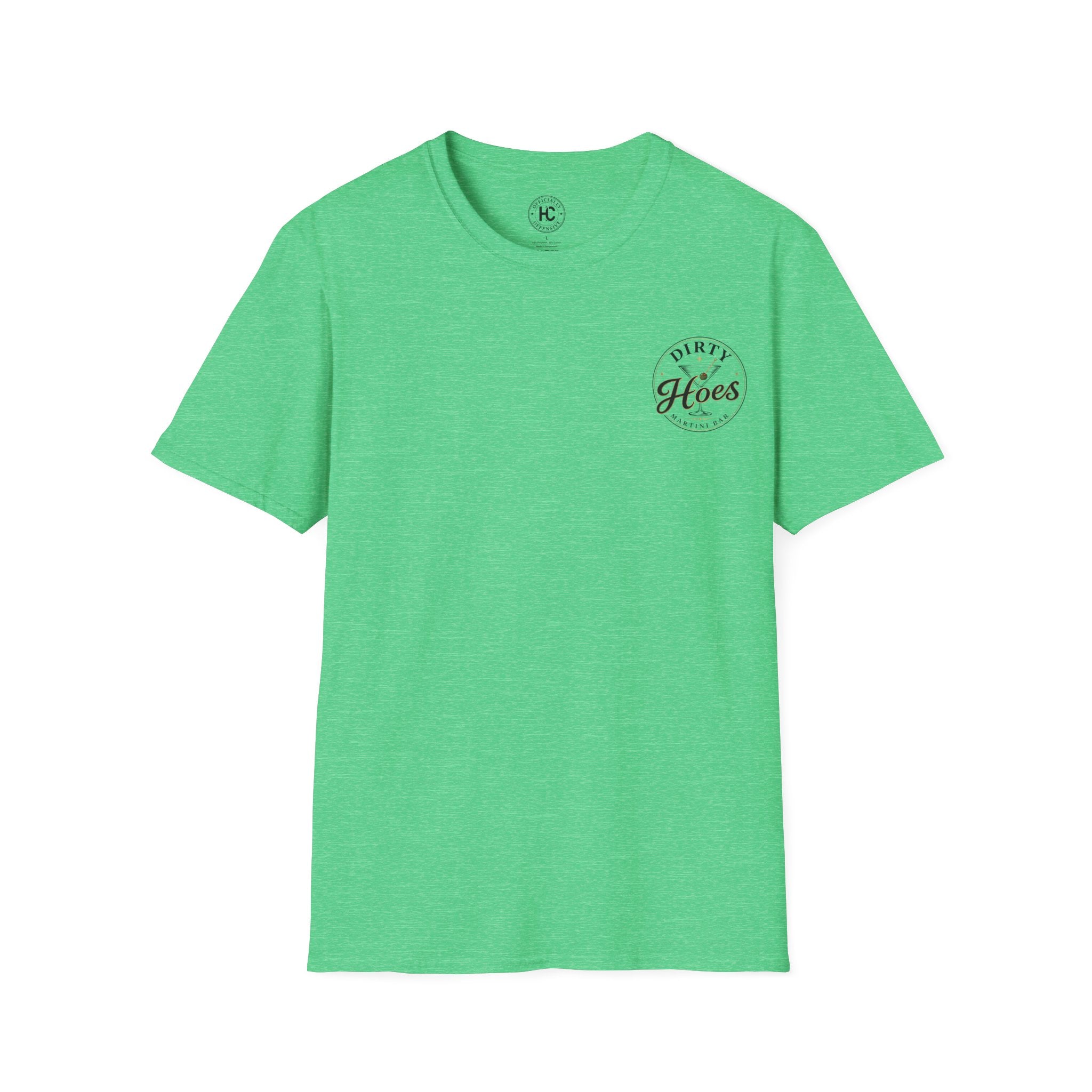 Dirty Hoes Martini Bar Front & Back Tee – Hoes Clothes