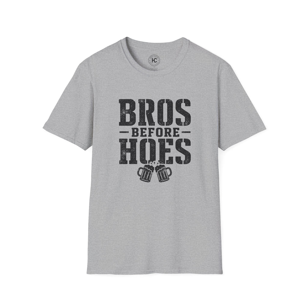 Bros Before Hoes Beer Large Front Print Tee – Hoes Clothes