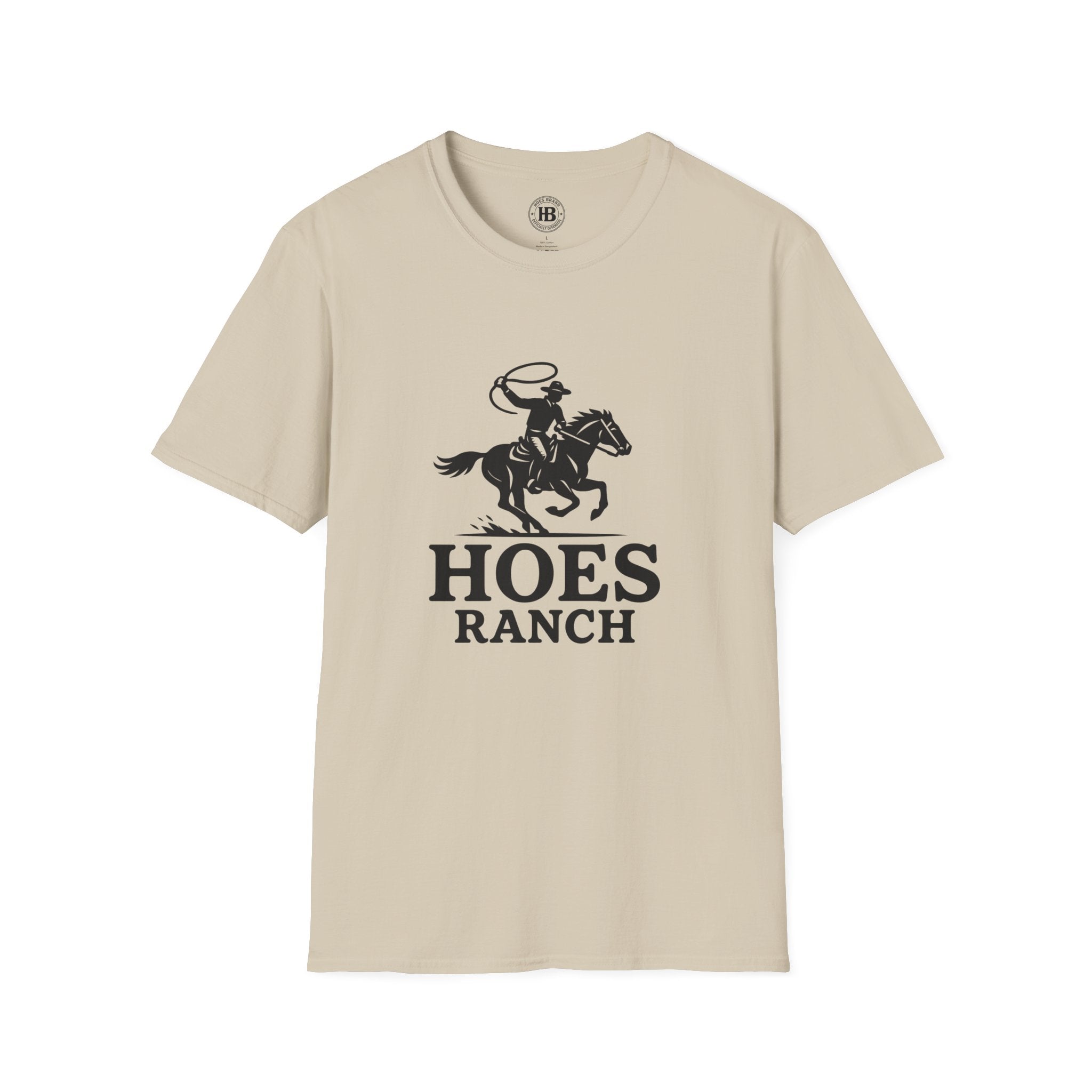 Hoes Ranch Tee – He Rides – Hoes Clothes