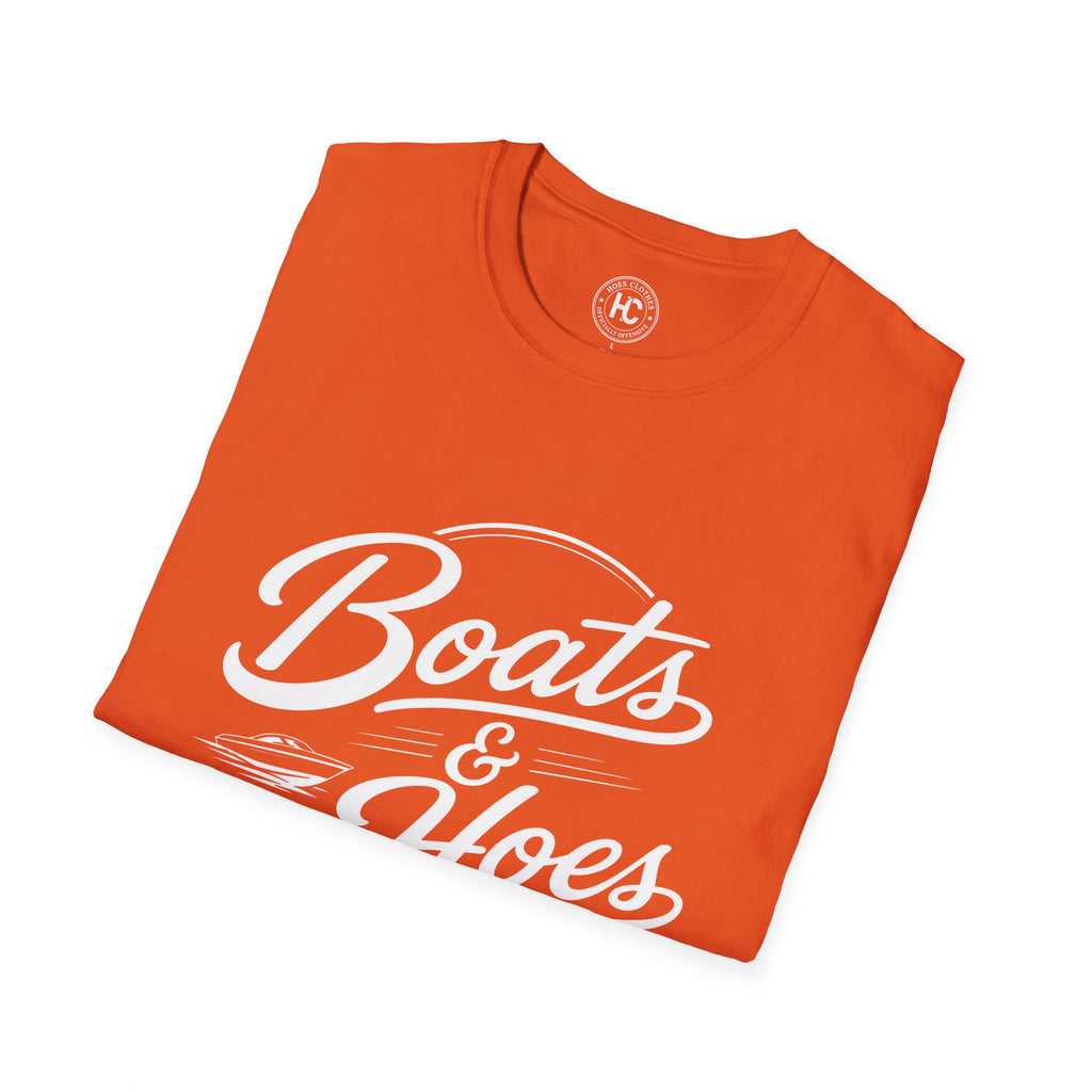 Boats and Hoes Retro Front Only Tee – Hoes Clothes