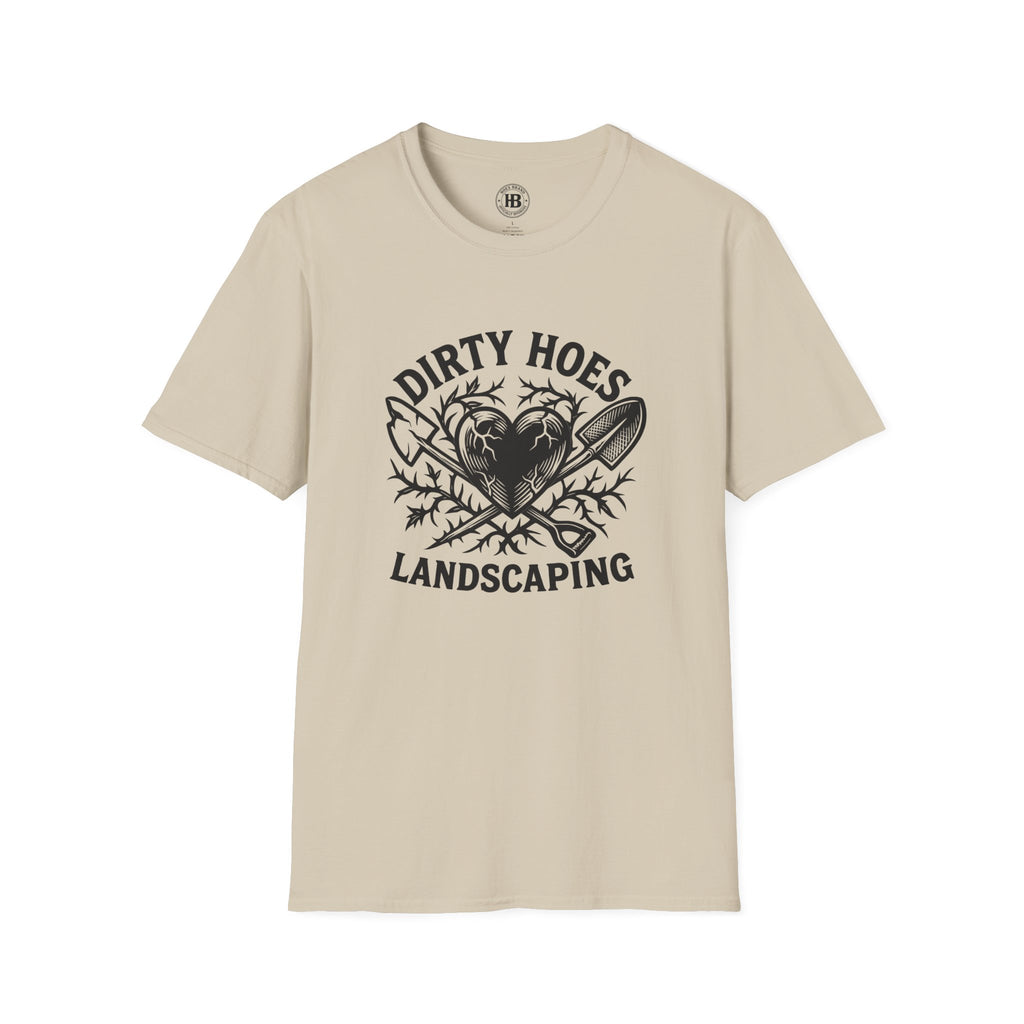 Dirty Hoes Landscaping Heart Tee