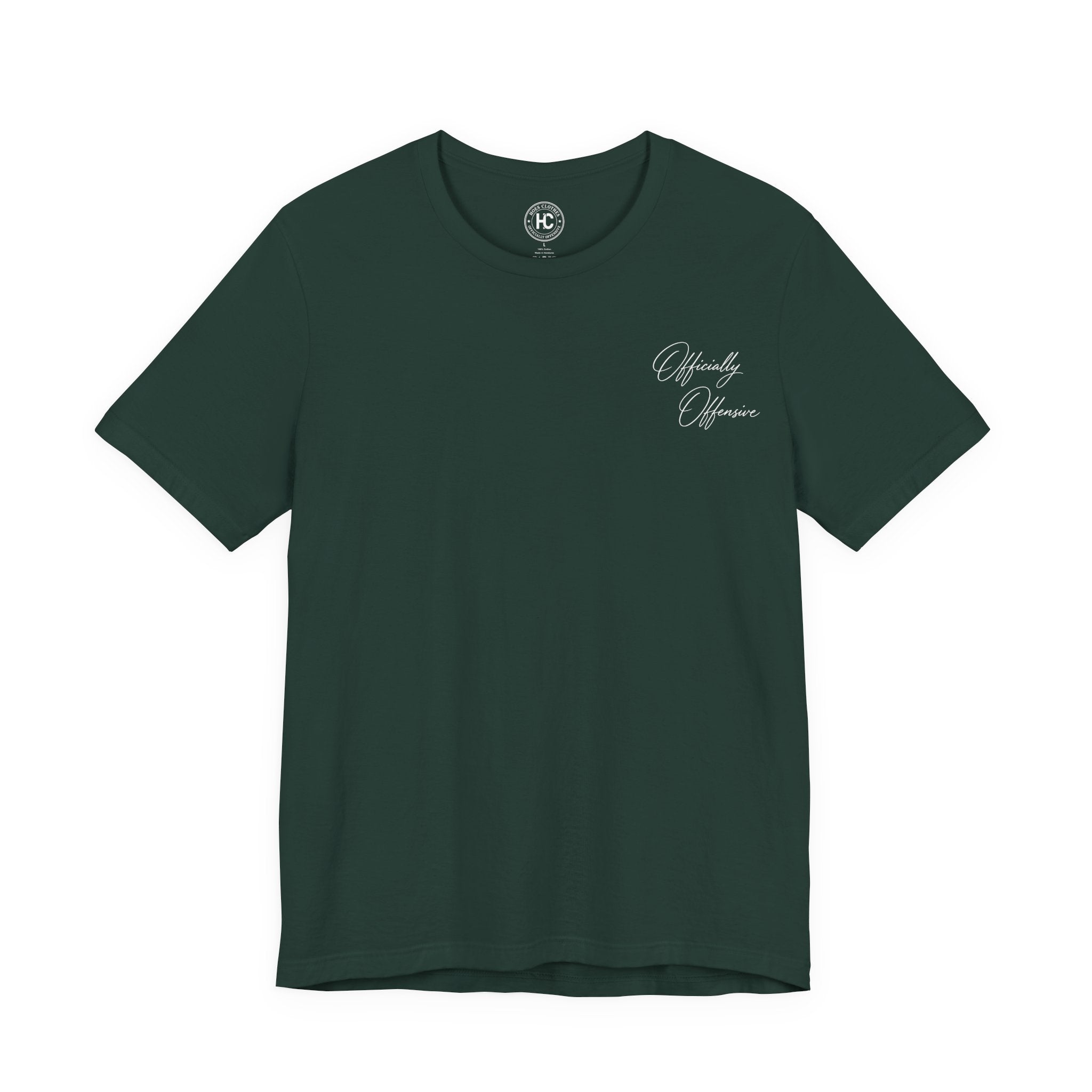 Officially Offensive Script Tee – Hoes Clothes
