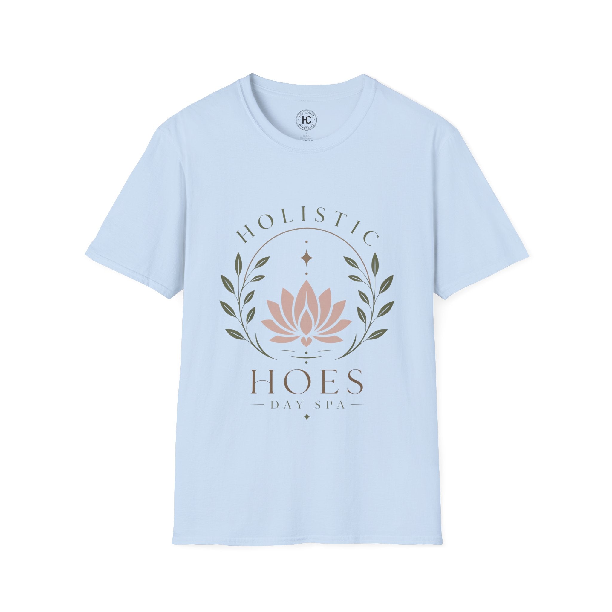 Holistic Hoes Day Spa Front Only Tee – Hoes Clothes