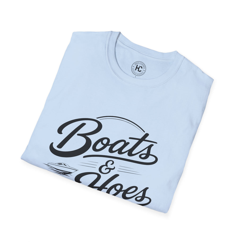 Boats and Hoes Retro Front Only Tee – Hoes Clothes