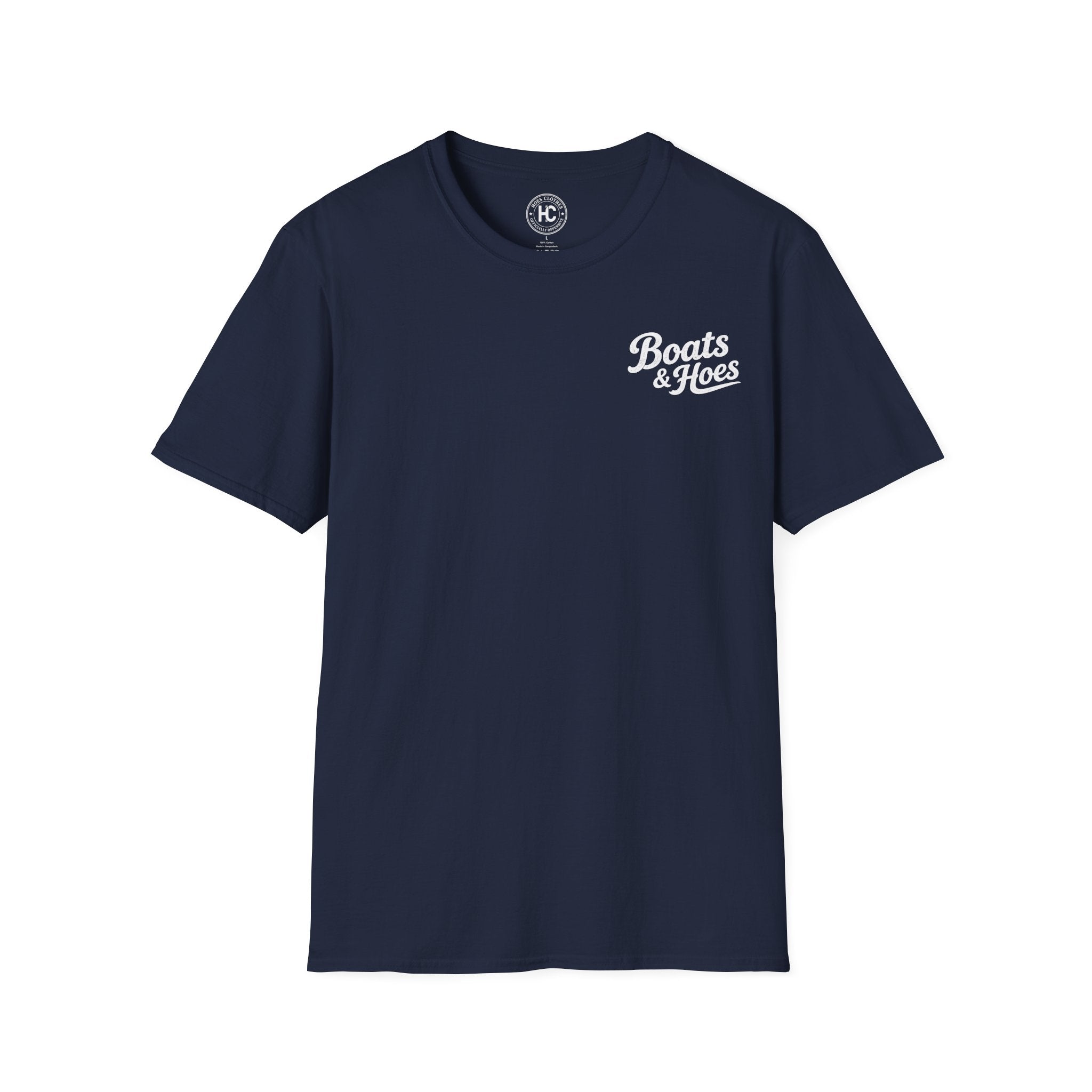 Boats and Hoes Sunset Cruising Left Chest Full Back Print Tee – Hoes Clothes