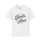 Boats and Hoes Retro Tee