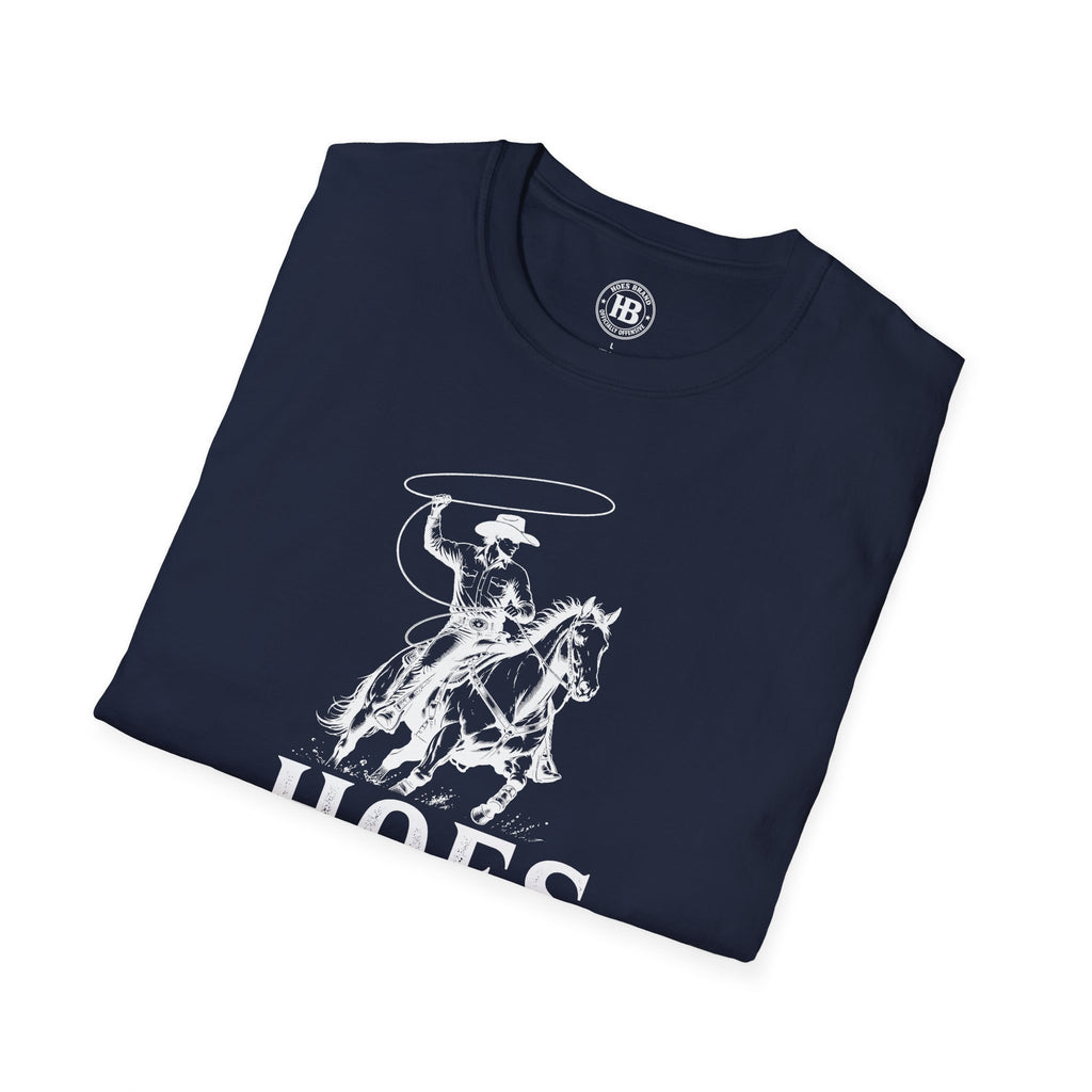 Hoes Ranch Front Only Tee – He Rides – Hoes Clothes