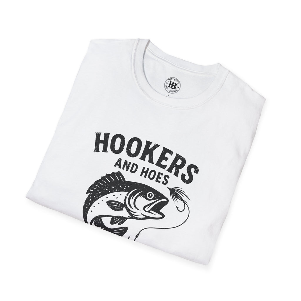 Hookers & Hoes Fishing Guides Front Only Tee – Hoes Clothes