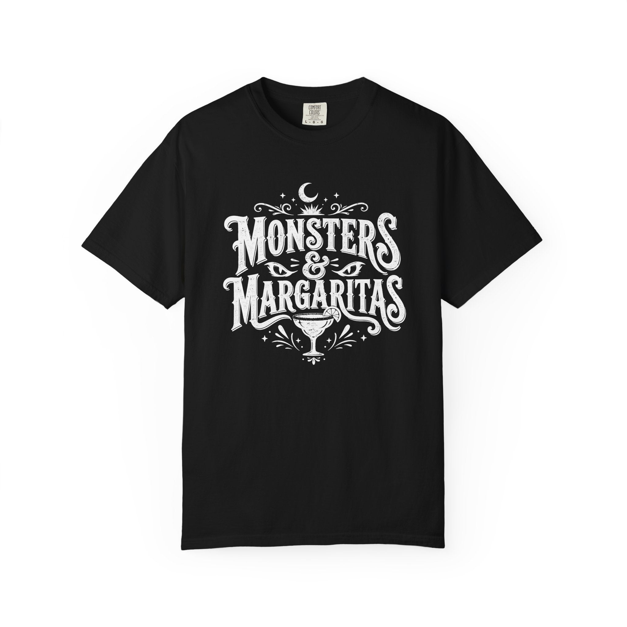 Monsters and Margaritas B&W Tee