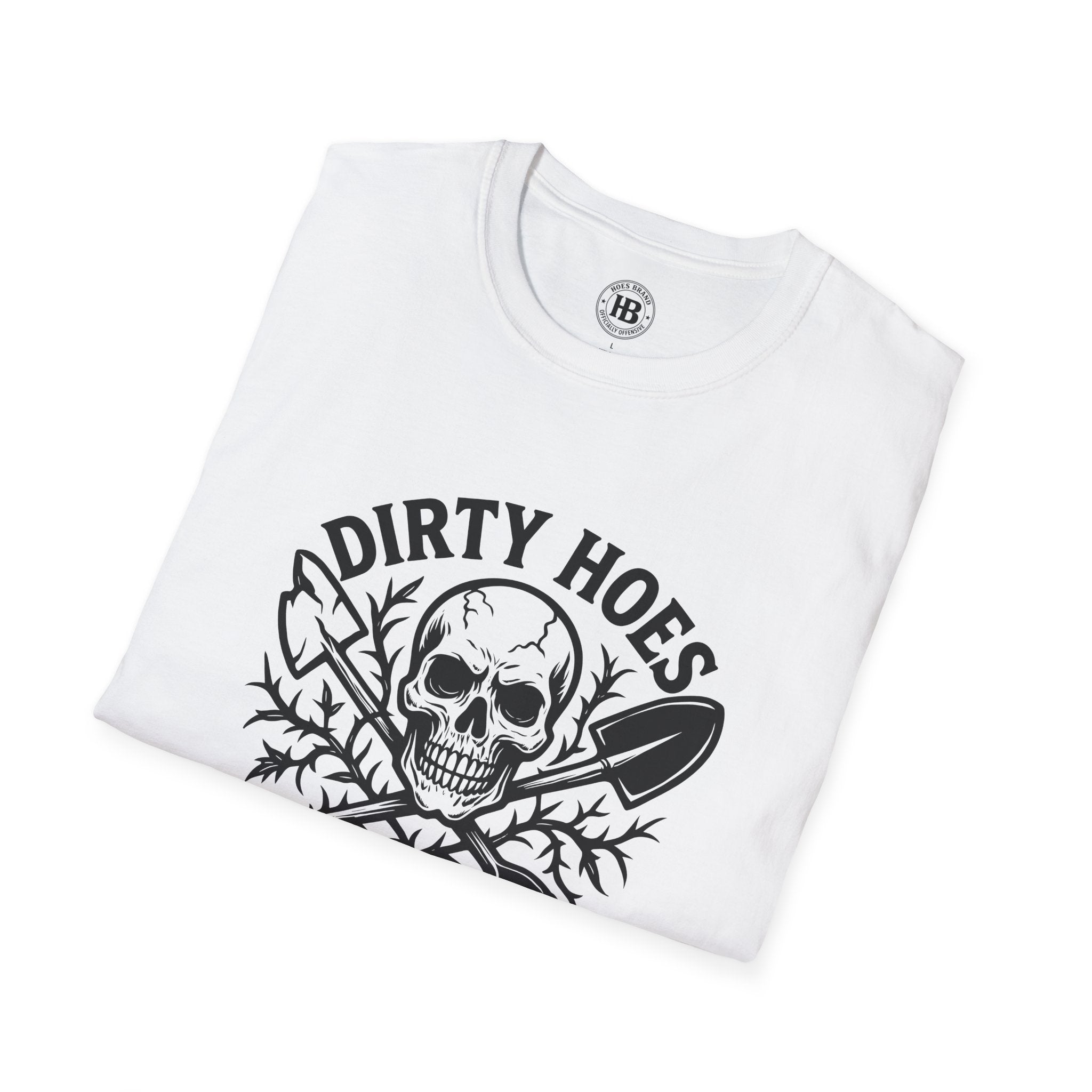 Dirty Hoes Landscaping Tee – Skull – Hoes Clothes