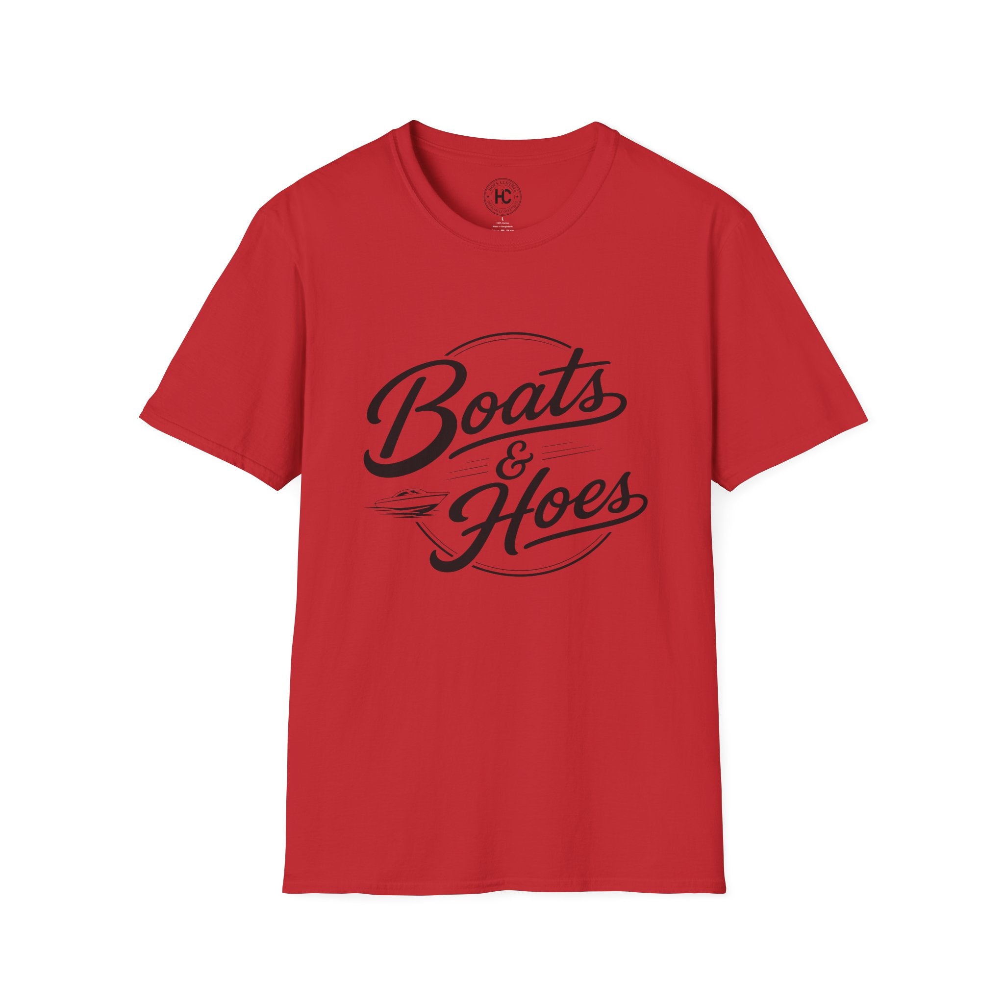 Boats and Hoes Retro Front Only Tee – Hoes Clothes