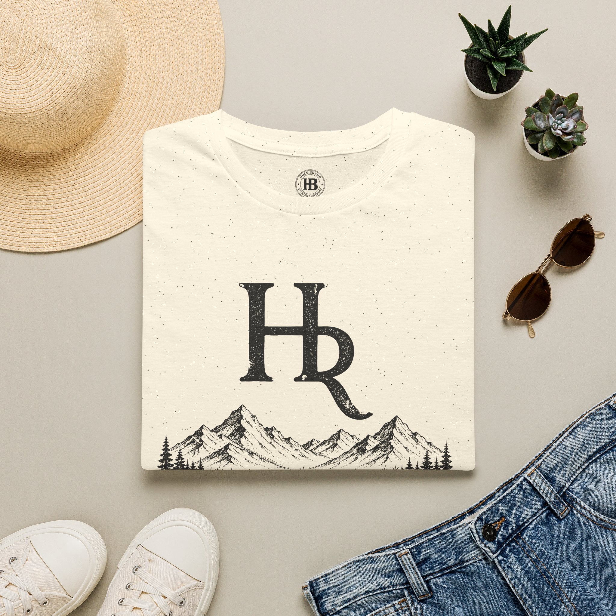 Hoes Ranch Front Only Tee – Hoes Clothes