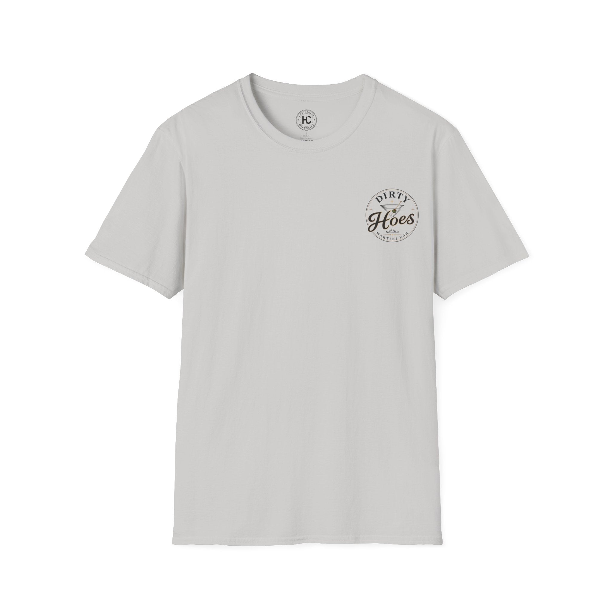Dirty Hoes Martini Bar Front & Back Tee – Hoes Clothes
