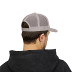 TW Logo Trucker Hat - Adjustable Snapback Mesh Cap