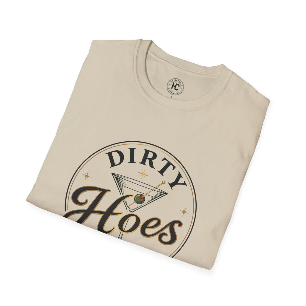 Dirty Hoes Martini Bar Front Only Tee – Hoes Clothes