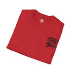 Greasy Hoes Garage Front & Back Tee – Hoes Clothes