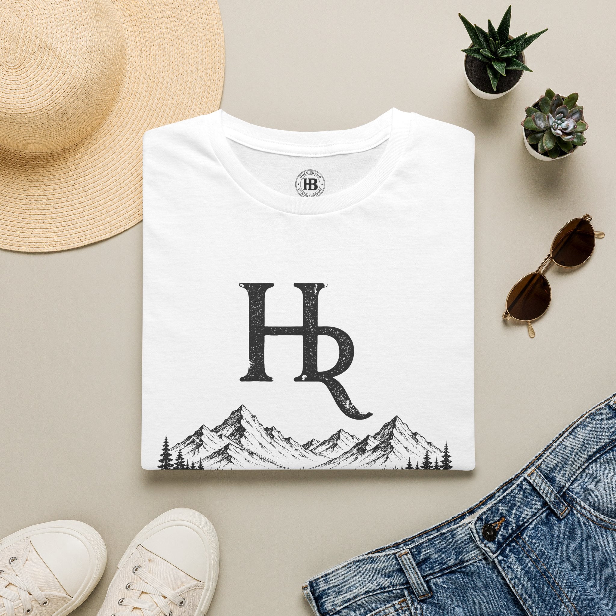 Hoes Ranch Front Only Tee – Hoes Clothes