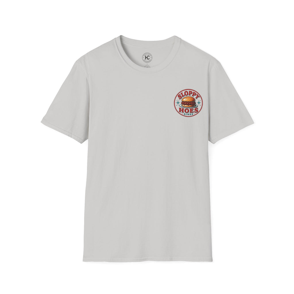 Sloppy Hoes Diner Full Color Front & Back Tee – Hoes Clothes