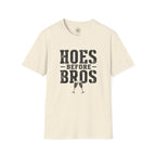 Hoes Before Bros Champagne Large Front Print Tee – Hoes Clothes