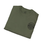 Boats and Hoes Badge Front & Back Print Tee – Hoes Clothes