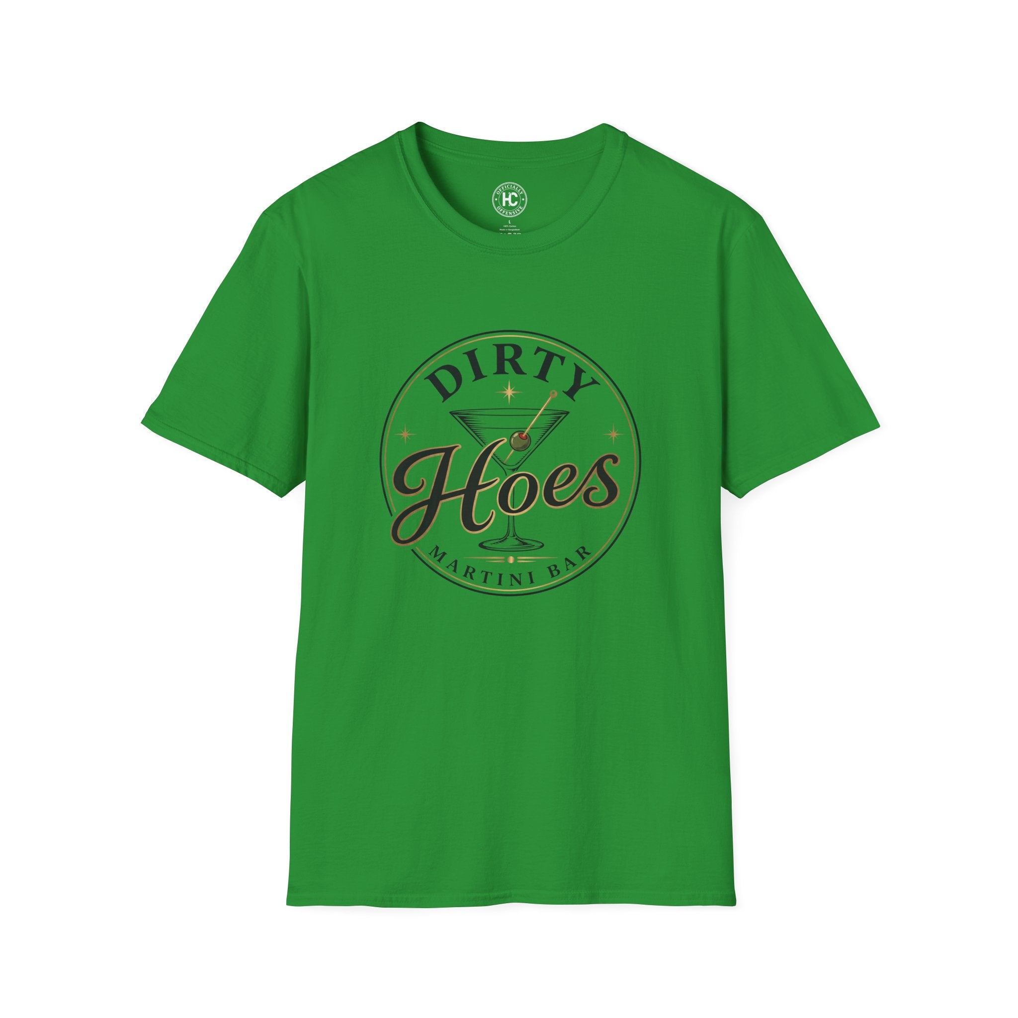 Dirty Hoes Martini Bar Front Only Tee – Hoes Clothes