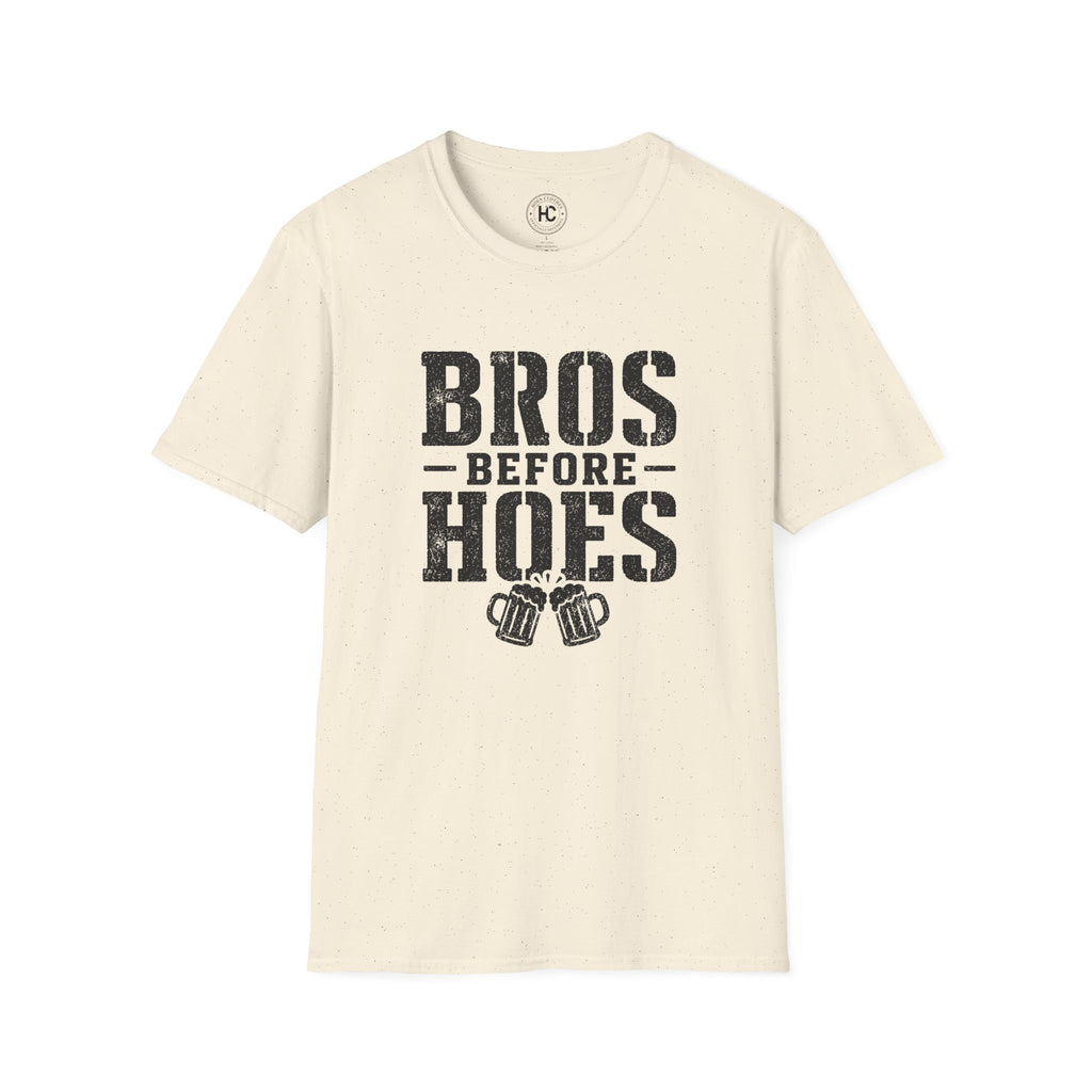 Bros Before Hoes Beer Large Front Print Tee – Hoes Clothes
