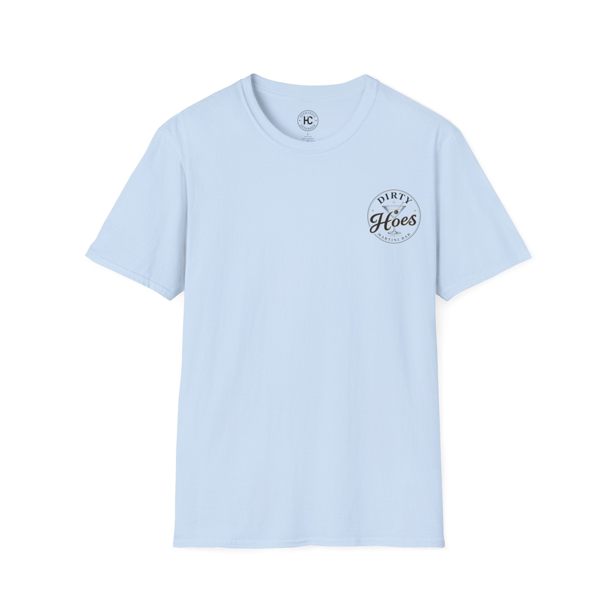 Dirty Hoes Martini Bar Front & Back Tee – Hoes Clothes