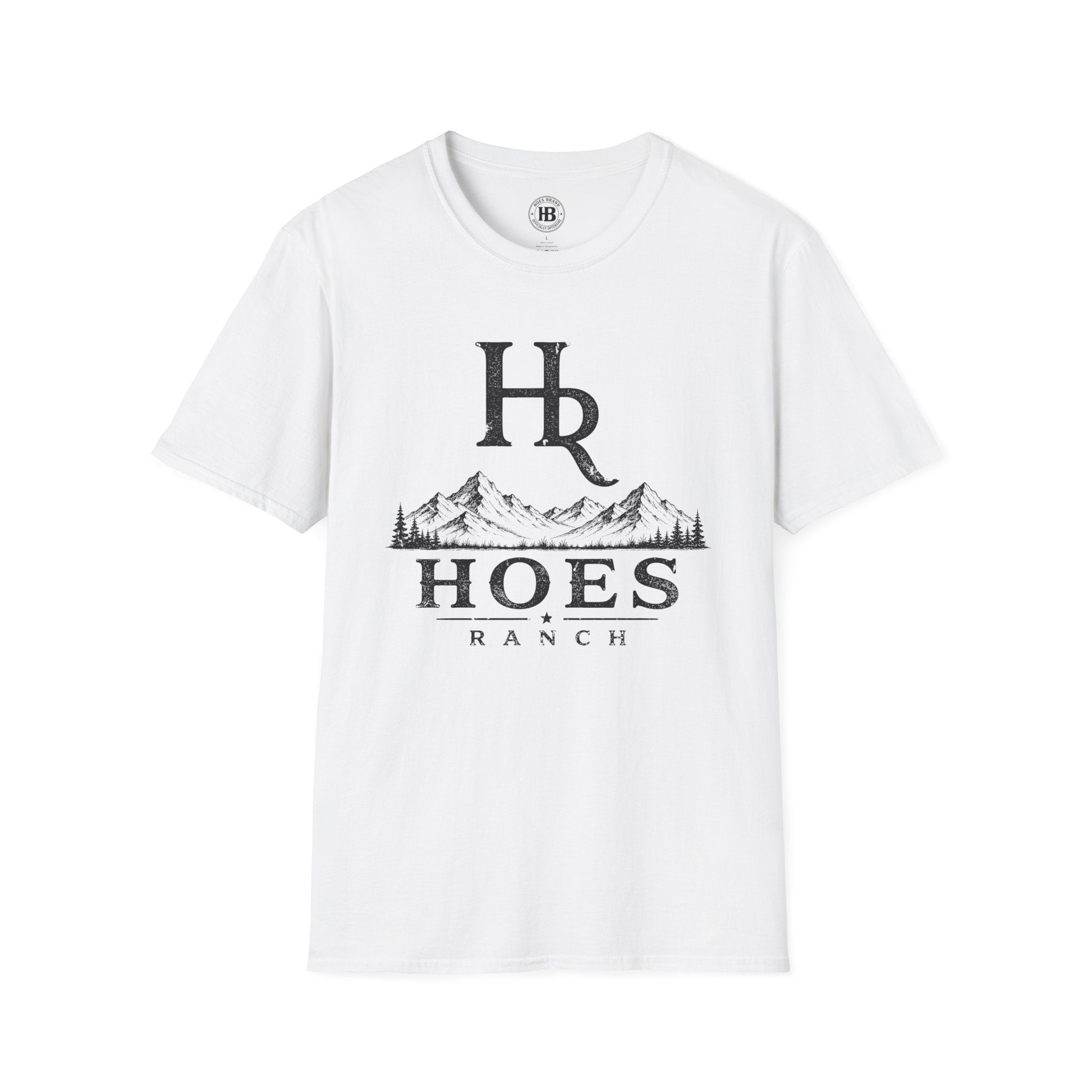 Hoes Ranch Front Only Tee – Hoes Clothes