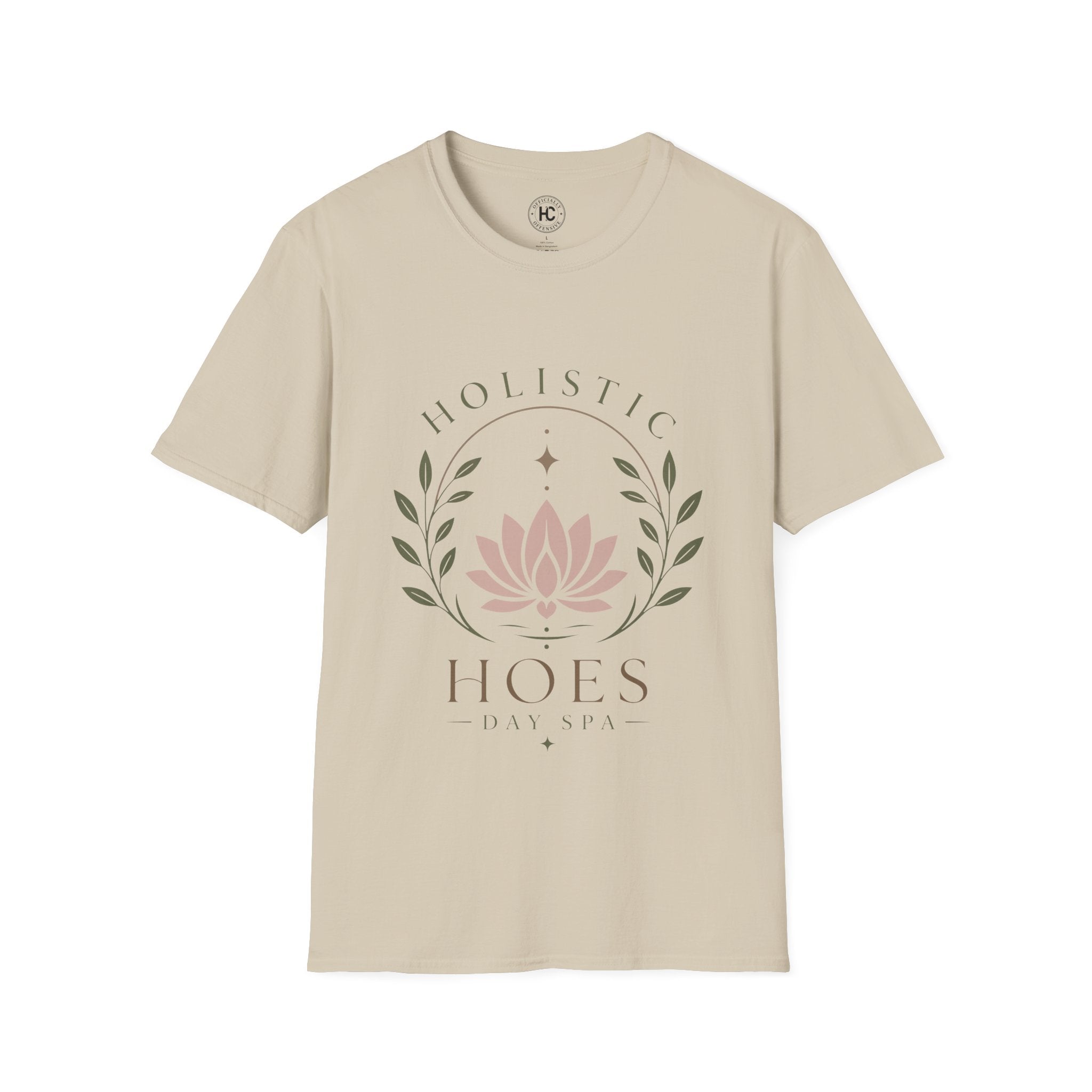 Holistic Hoes Day Spa Front Only Tee – Hoes Clothes