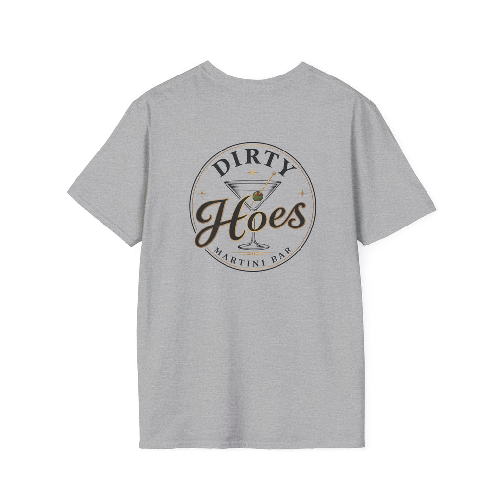 Dirty Hoes Martini Bar Front & Back Tee – Hoes Clothes