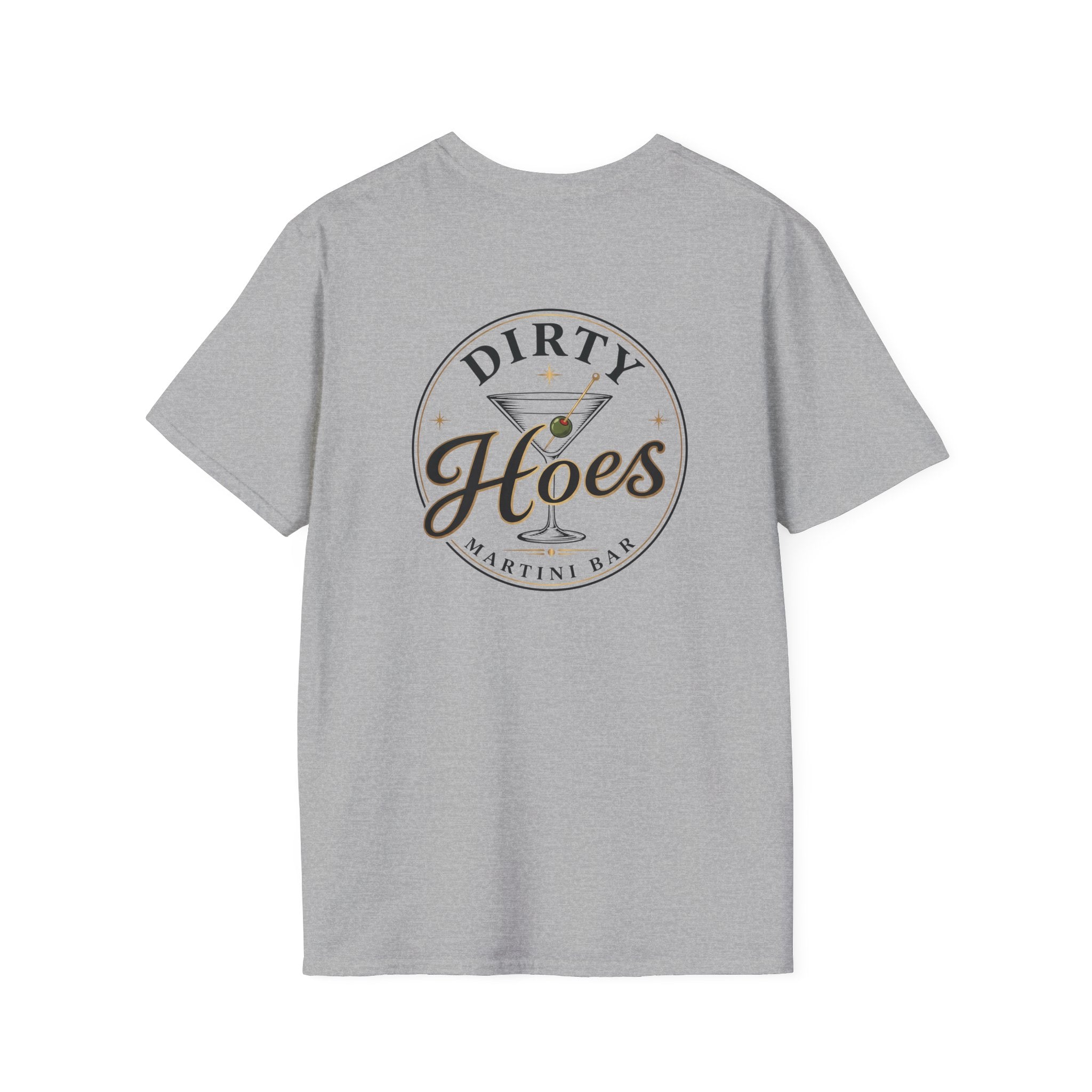 Dirty Hoes Martini Bar Front & Back Tee – Hoes Clothes