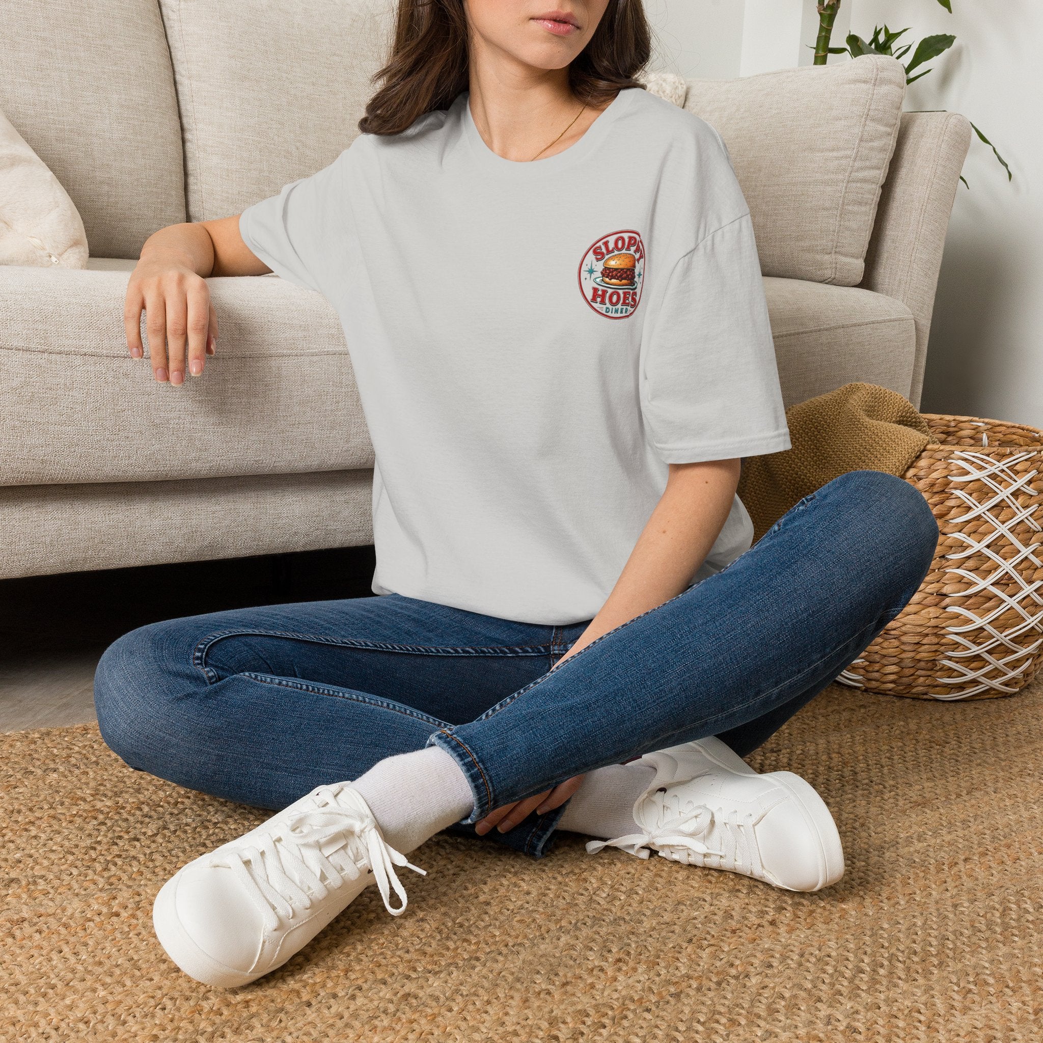 Sloppy Hoes Diner Full Color Front & Back Tee – Hoes Clothes
