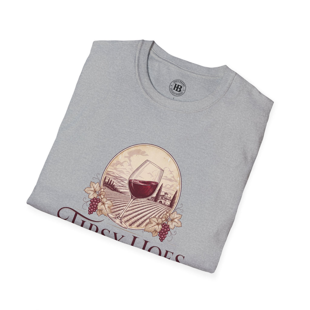 Tipsy Hoes Winery Front Only Tee – Hoes Clothes