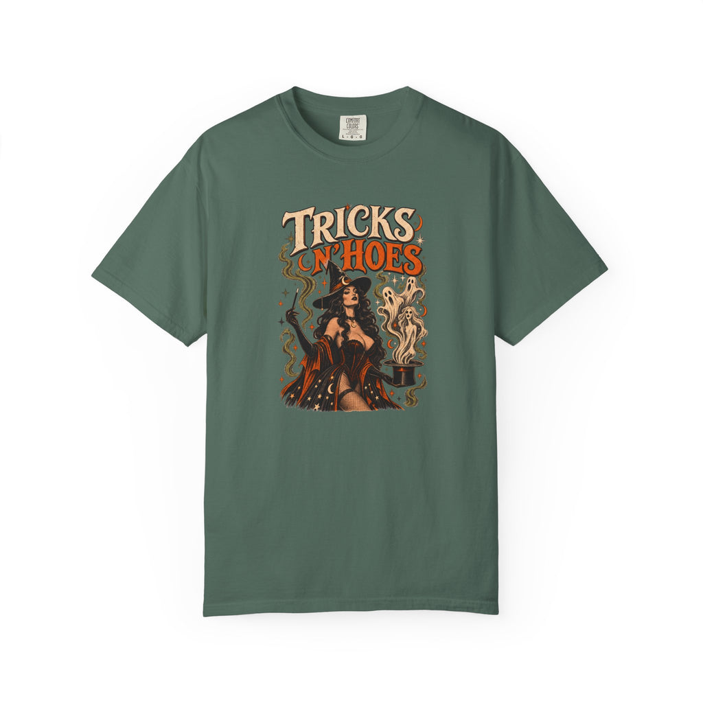 Tricks N Hoes Witch Halloween Shirt