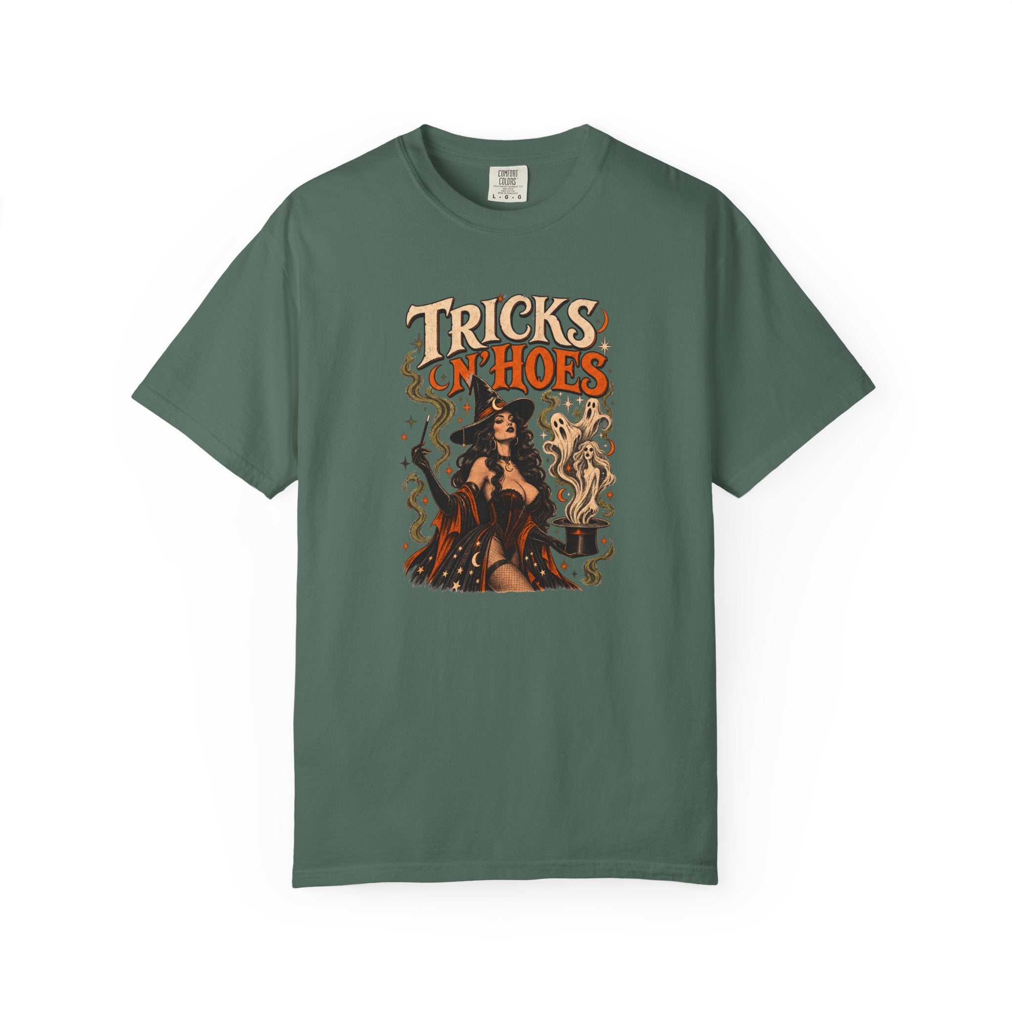 Tricks N Hoes Witch Halloween Shirt