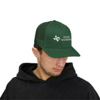 TW Logo Trucker Hat - Adjustable Snapback Mesh Cap