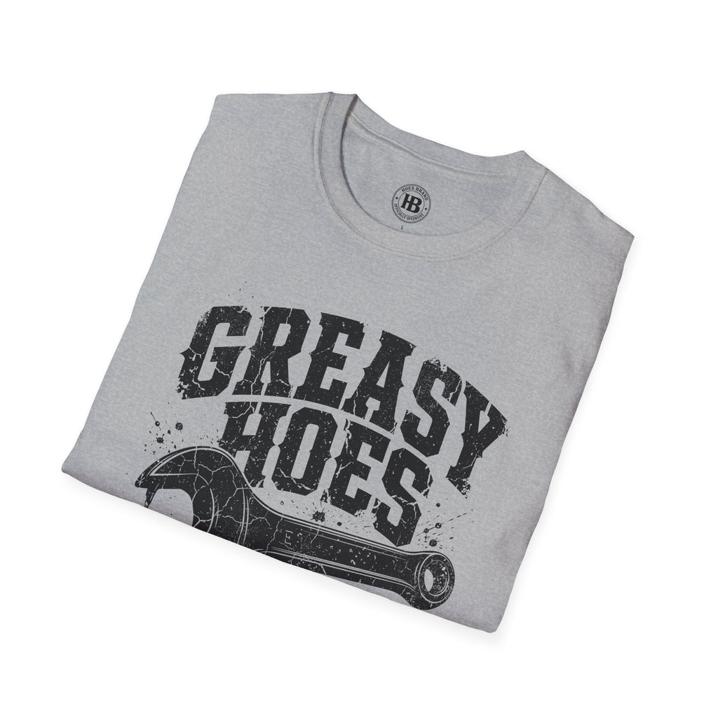Greasy Hoes Garage Tee – Hoes Clothes