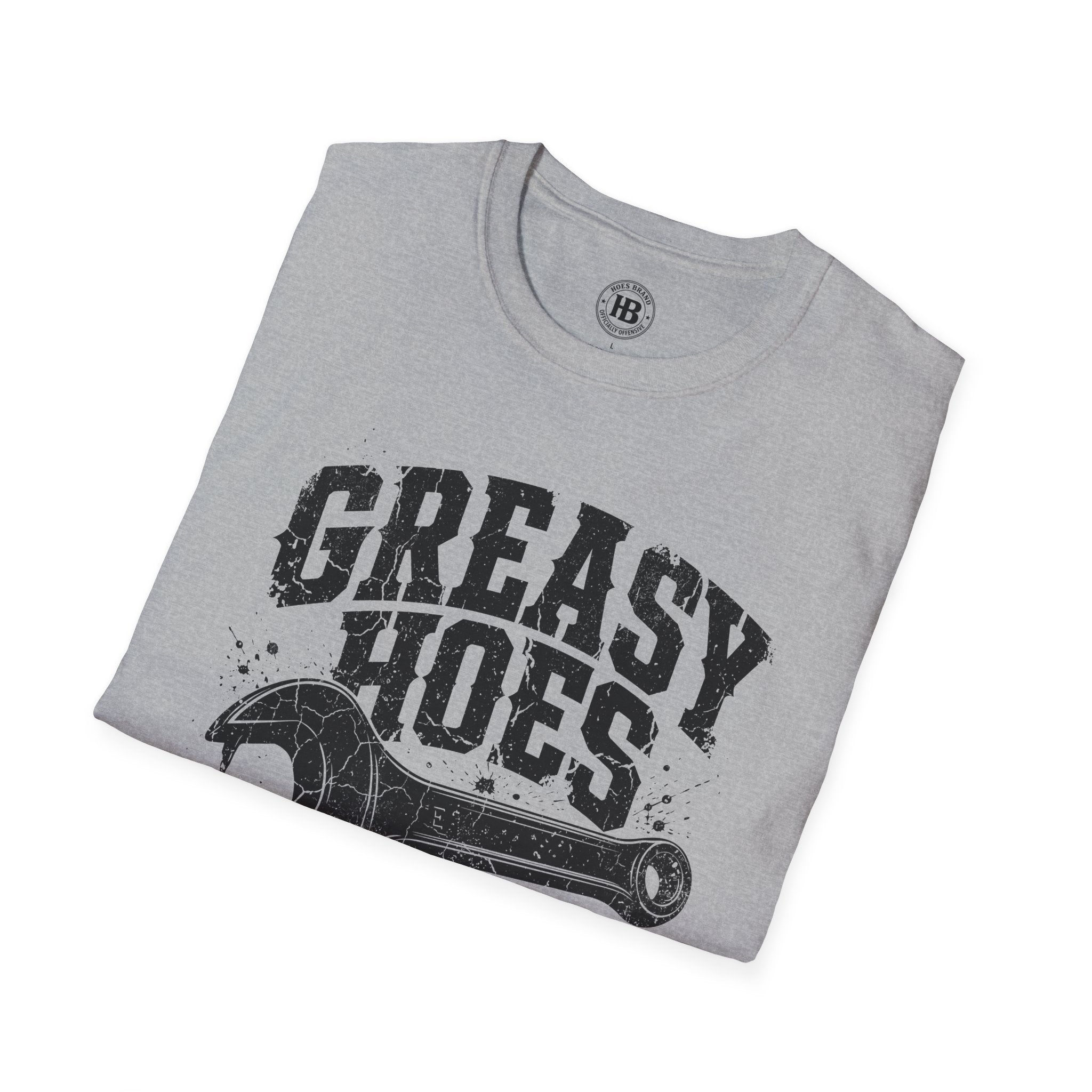 Greasy Hoes Garage Tee – Hoes Clothes