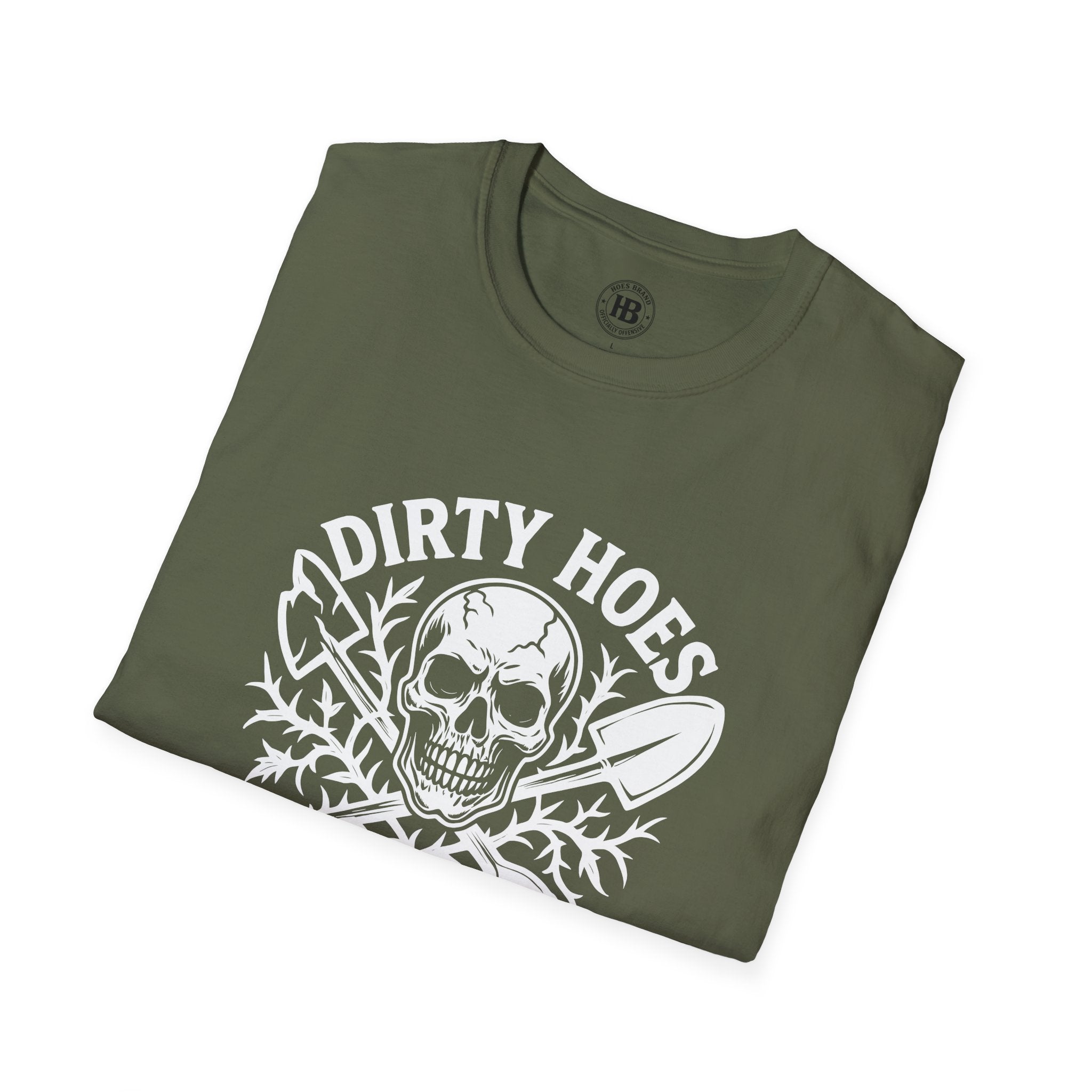 Dirty Hoes Landscaping Tee – Skull – Hoes Clothes